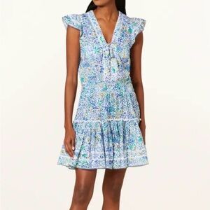 Poupette St. Barth Anais Floral Mini Dress NWT